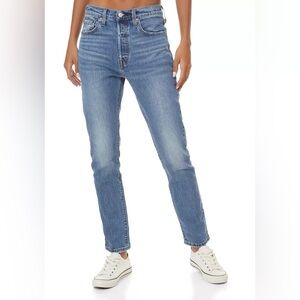 Levi's 501 Skinny Premium Blue Jeans